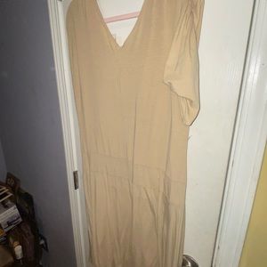 Tan dress